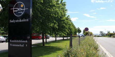 Træerne udenfor Sølystskolen